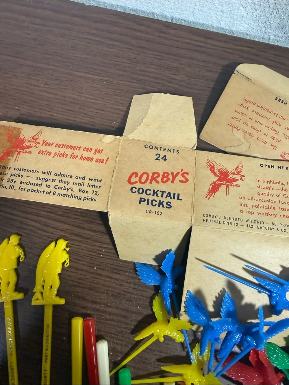 Mid Century Bar Picks & Accessories 60’s